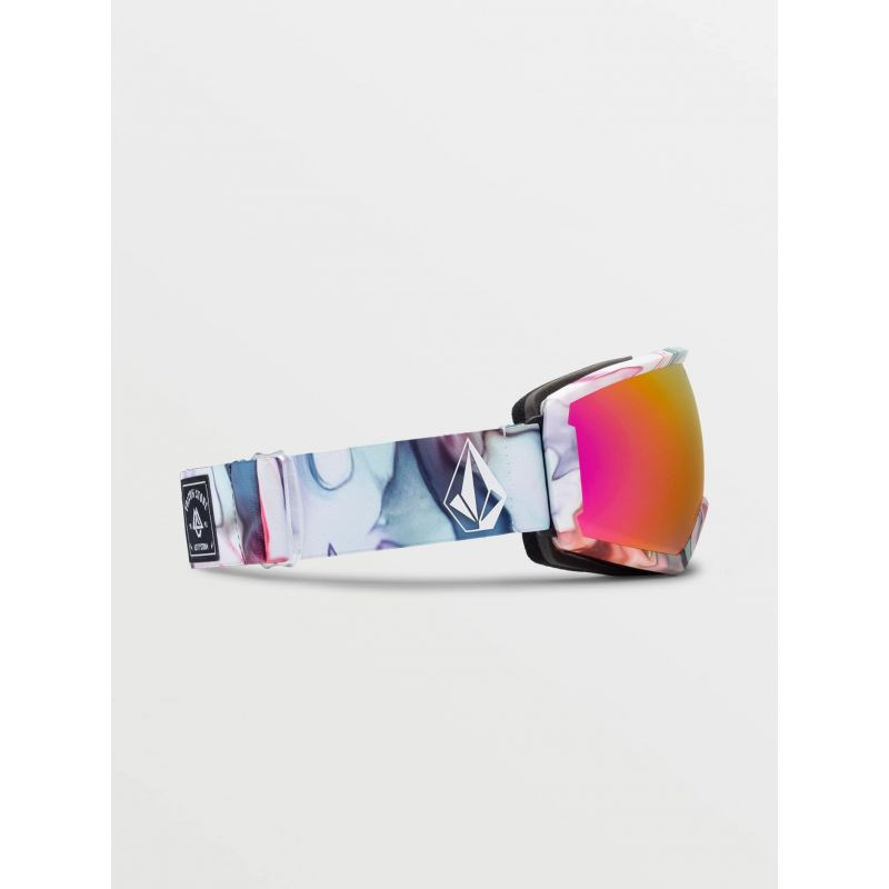 Snowboardové brýle Volcom MIGRATIONS NEBULA/PINK CHROME (VG0022112) jedna velikost
