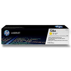 Kazeta tonerová HP CE312A/126A, žlutá