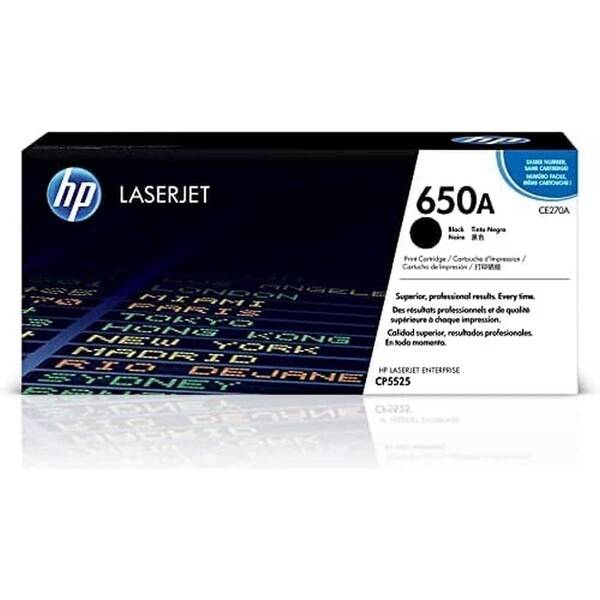 HP CE270A Černá