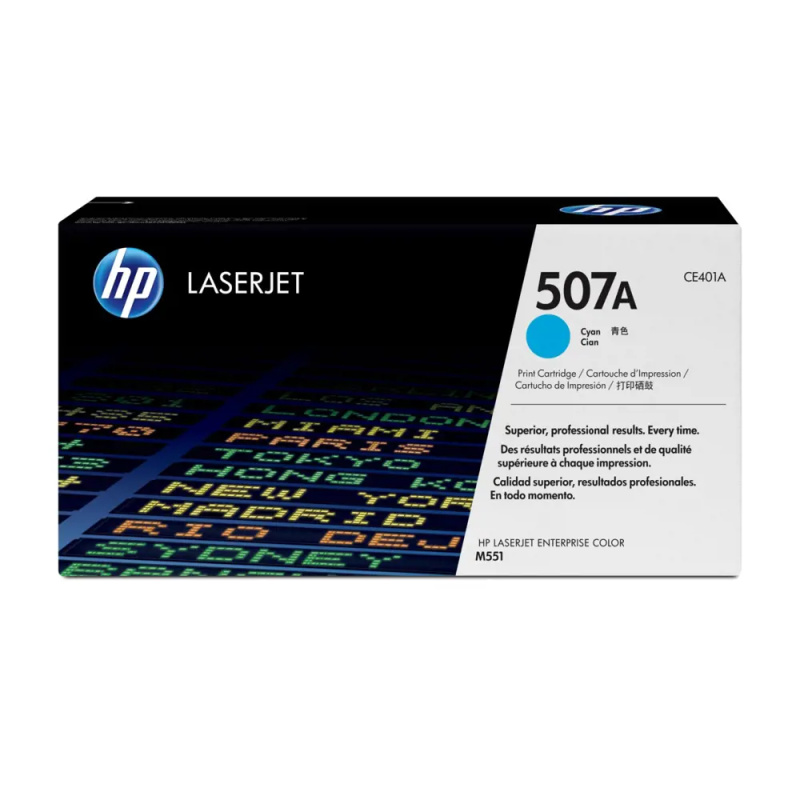 Kazeta tonerová HP CE401A/507A, azurová