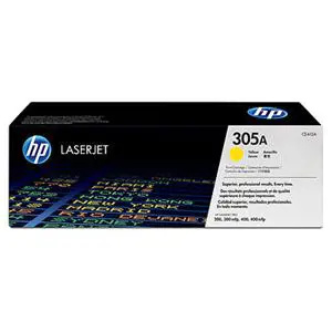 Kazeta tonerová HP CE412A/305A, žlutá