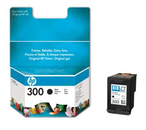 HP 300 Black Ink Cartridge Černá