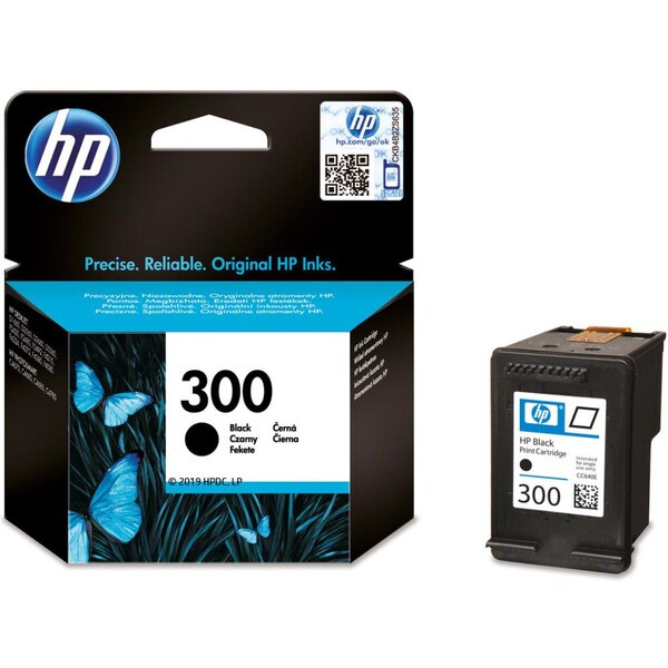 HP 300 Black Ink Cartridge Černá