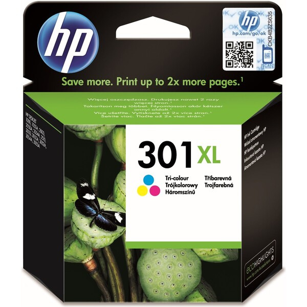 HP CH564EE č. 301XL Vícebarevná