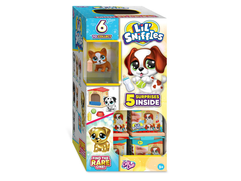 Cute Club Lil psi 6 druhů - překvapení figura