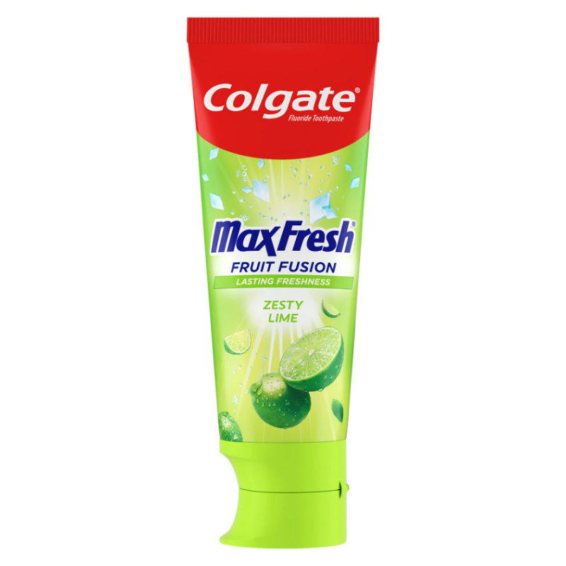 Colgate Max Fresh Fruit Fusion zubní pasta Zesty Lime 75 ml