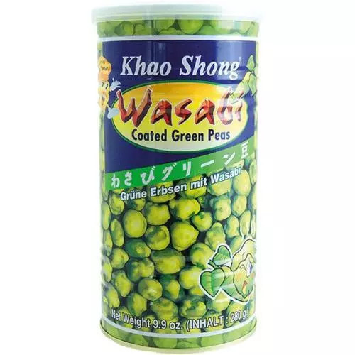 Khao Shong wasabi green peas 280g