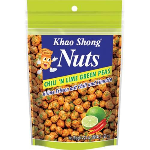 Khao Shong hrášky s příchutí chili a limetky 120g