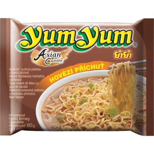 Instantní polévka Yum Yum - hovězí, 60 g