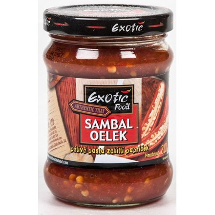 EXOTIC FOOD Sambal Oelek chilli pasta 210 g