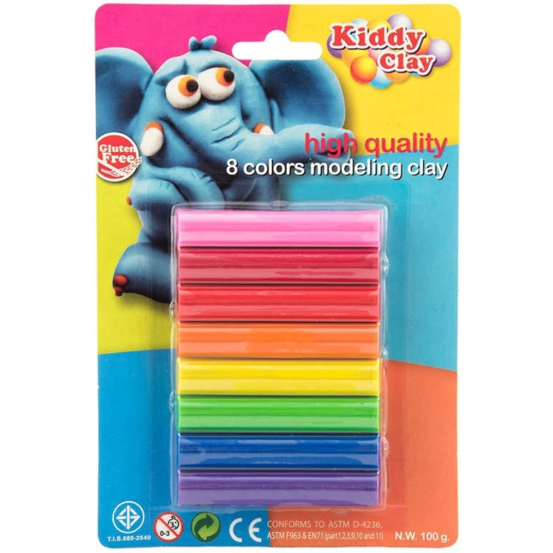 Modelína Plastelína NARA 8 ks