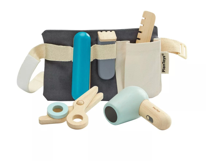 PlanToys kadeřnický set s opaskem