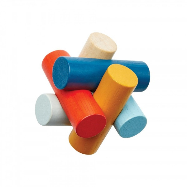 Logické puzzle - válečky Montessori