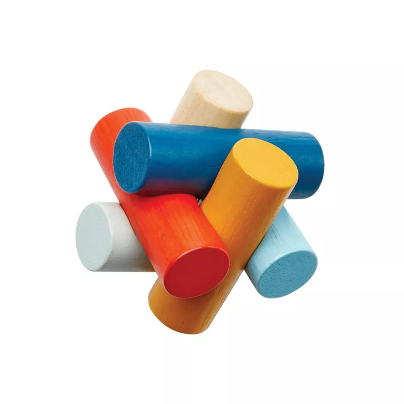 Logické puzzle - válečky Montessori
