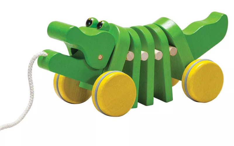 Tančící krokodýl Montessori
