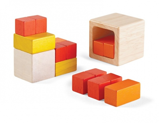 Zlomkové krychle Montessori