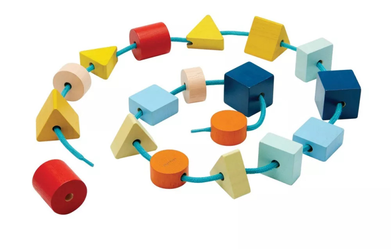 Navlékací korálky Montessori