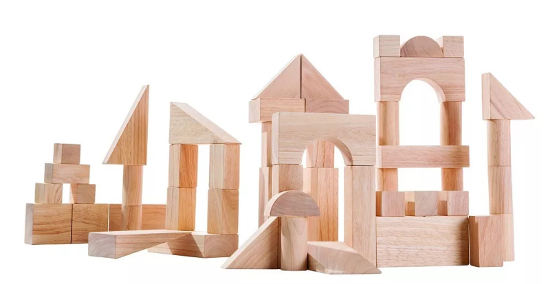 Přírodní stavebnice (50 ks) Montessori