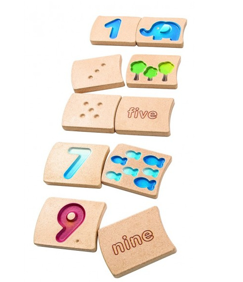 Čísla 1 - 10 (AJ) Montessori