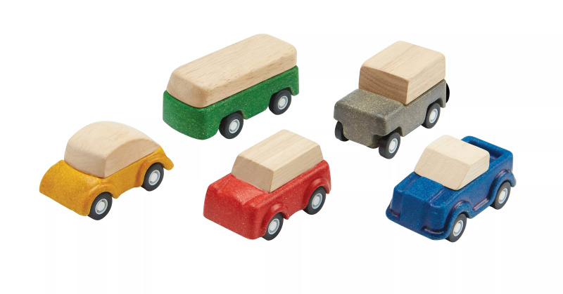 PlanWorld autíčka Montessori