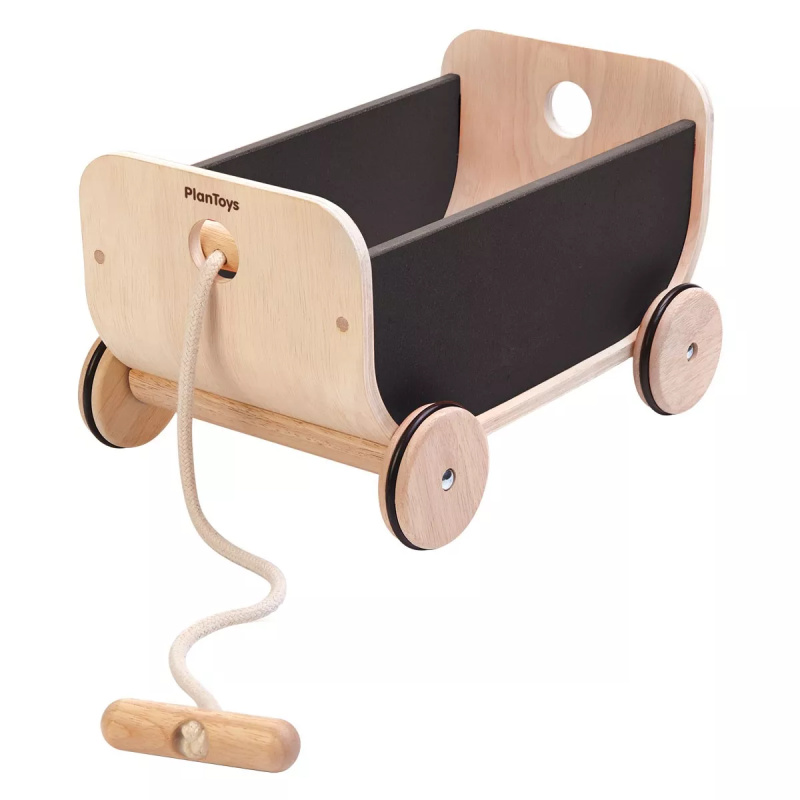 Vozík - černý Montessori