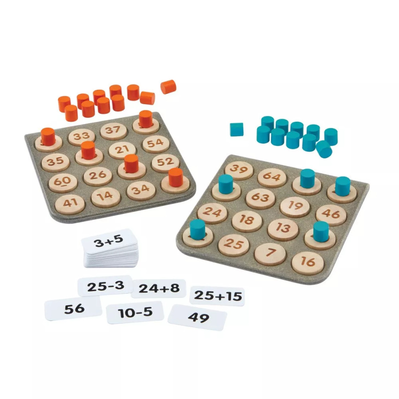 Matematické bingo Montessori