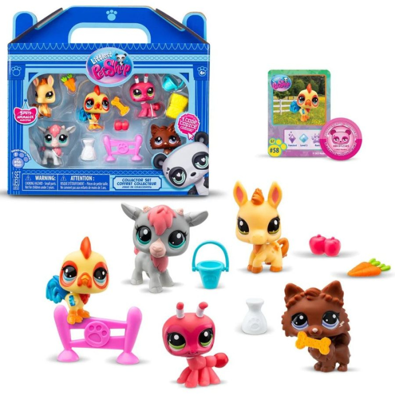 Littlest Pet Shop 5 figurek Farma