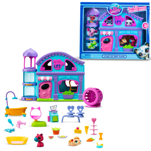 Littlest Pet Shop Zvířecí obchůdek - velký hrací set s figurkami a doplňky