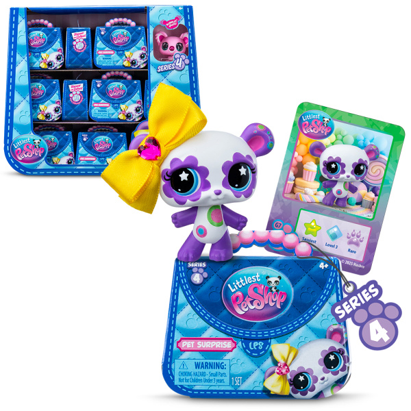 Littlest Pet Shop 1 figurka Překvapení Serie 4