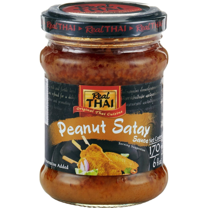 Real Thai Arašídová omáčka Satay
