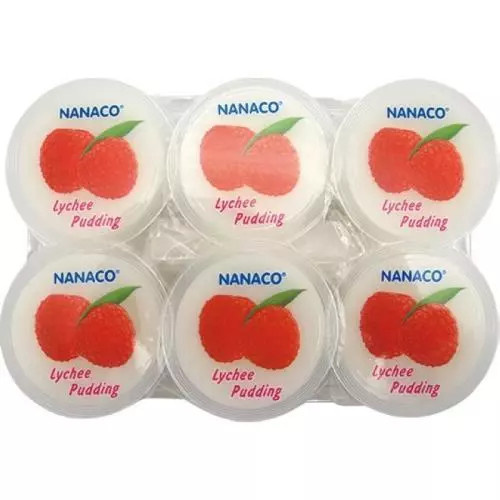 Nanaco pudding lychee 480g