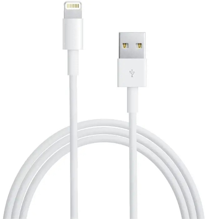 Apple USB kabel s konektorem Lightning 2m MD819ZM/A Bílá