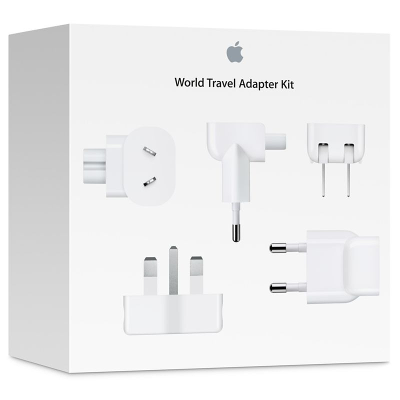Apple World Travel Adapter Kit, MD837ZM/A