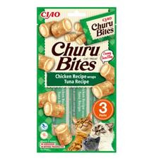 Pochoutka Churu Bites wraps kuře & tuňák 3x10g