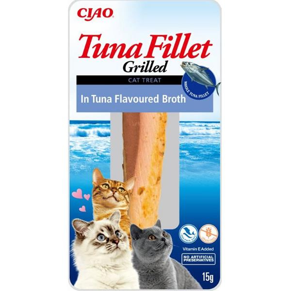 Churu Cat Tuna Fillet in Tuna Flavoured Broth 15g