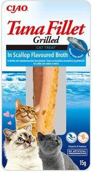 Churu Cat Tuna Fillet in Scallop Flavoured Broth 15g