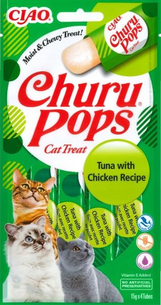 Churu Cat Pops Tuna with Chicken 4x15g