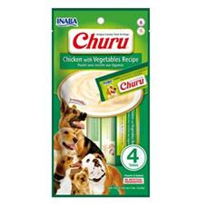 Churu Dog Chicken with Vegetables 4x14g