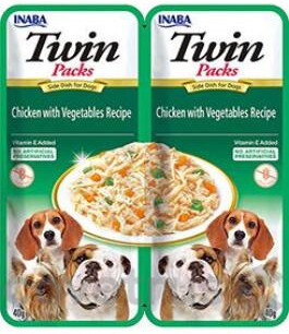 Churu Twin Packs dog kuře & zelenina 80g