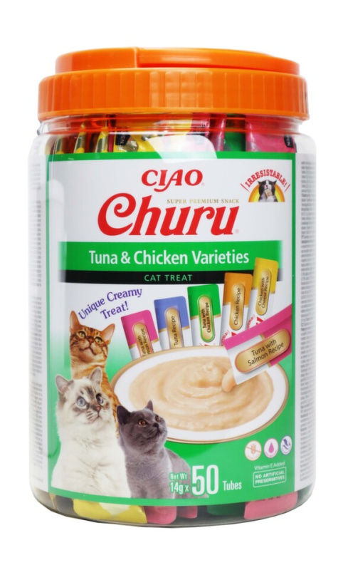 Churu Cat Tuna&Chicken Varieties 50P