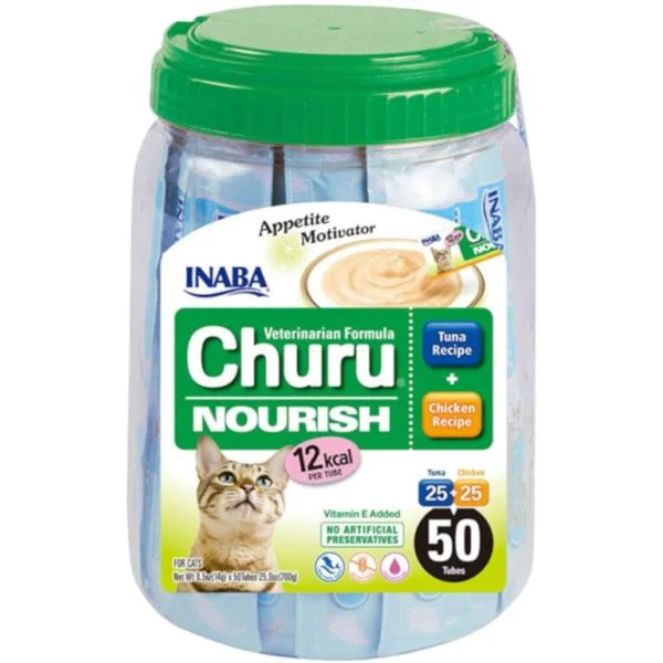 Churu Cat Vet Nourish Purée Tuna&Chicken Var. 50x14g
