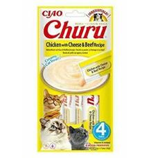 Churu Cat Chicken with Beef & Cheese Recipe 4x14g