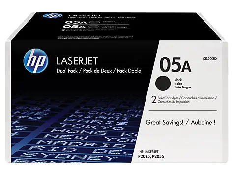 HP CE505D č. 05A Černá