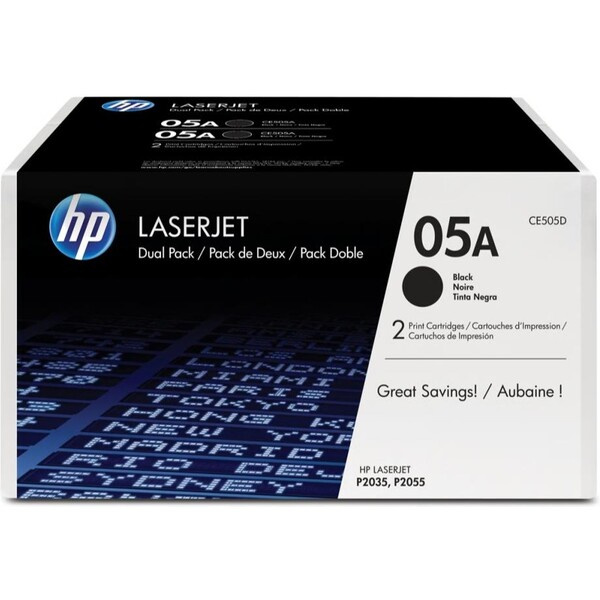 HP CE505D č. 05A Černá