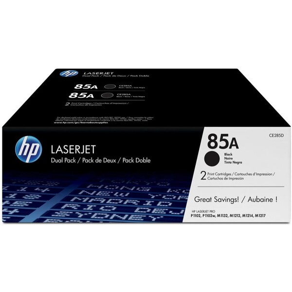 Toner HP CE285AD/85A - černý, dvojbalení