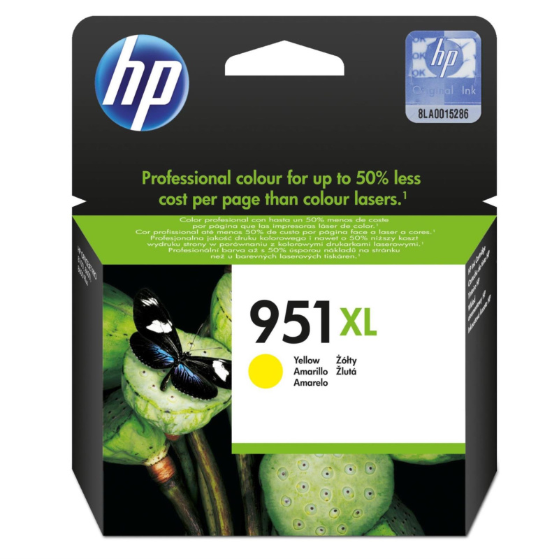 Cartridge HP CN048AE/951XL - žlutá