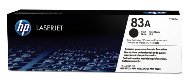 Kazeta tonerová HP CF283A/83A, černá