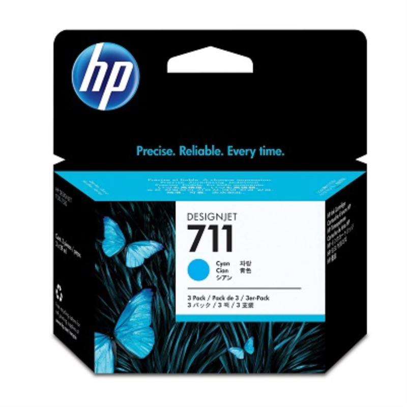 Kazeta inkoustová HP CZ134A, azurová