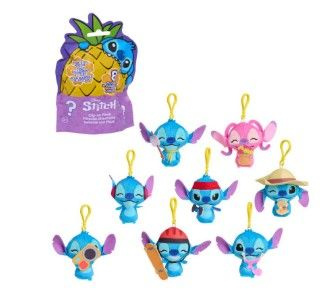 Přívěsek na klíče Disney Stitch Vícebarevná