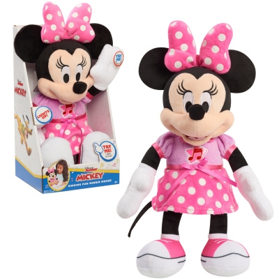 Just Play Mickey Mouse zpívající plyšák Minnie 30 cm